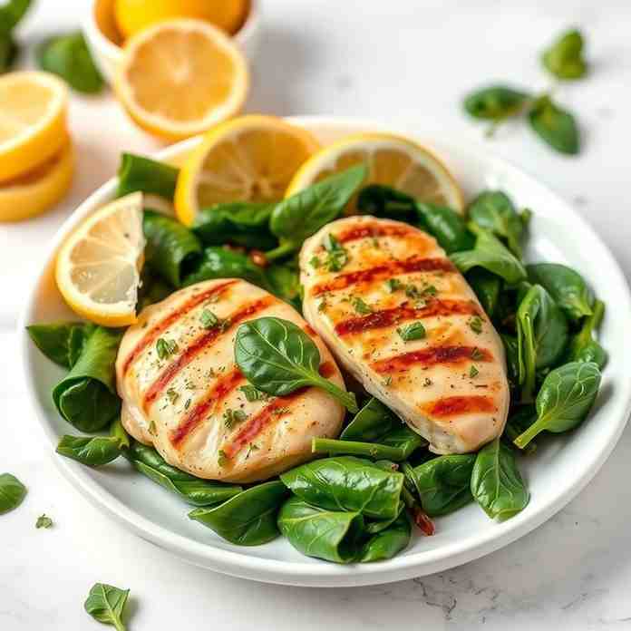 Healthy Chicken & Spinach Recipe - One-Pan 30-Min Dinner